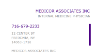 Medicor associates, inc.