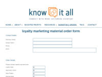 Knowitall - customer loyalty marketing