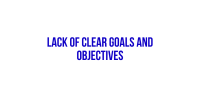 Clear objective