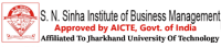S. n. sinha institute of business management, ranchi