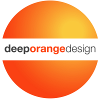 Deep orange design