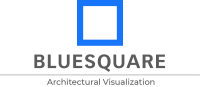 Blue square creative