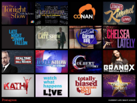 Off the wire late night comedy show
