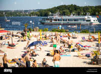 Seaside beach baldeney