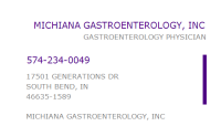 Michiana gastroenterology inc