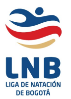 Liga de natación de bogotá