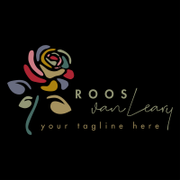 Tekenbureau roos