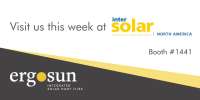 Ergosun integrated solar roof tiles