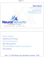 Neural networks consulting pty ltd
