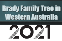 Brady family tree in western australia