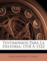 Testimonios para la historia, s.l. editora