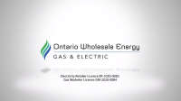 Ontario wholesale energy