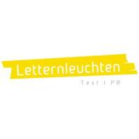 Letternleuchten text | pr