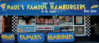 Pauls famous hamburgers