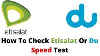 Etisalat Speed Test
