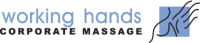 Working hands corporate massage