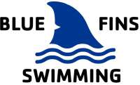 Blue fin swim