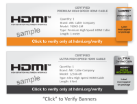Hdmi cables