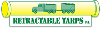Retractable tarps