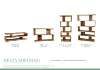 Delta shelving
