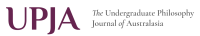 Undergraduate philosophy journal of australasia