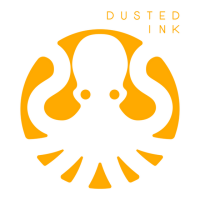 Dusted ink