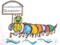 Tausendfüßler krippe
