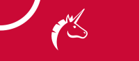 Red unicorn