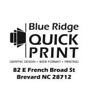 Blue ridge quick print