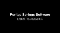 Puritas springs software