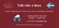 Red cross rhinoceros business toastmasters club