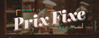 Prix fixe