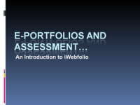 Iwebfolio