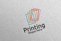 Ink on paper printing