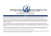 Shenzhen fuhuaxing industry&trading co.,ltd.