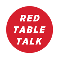 The red table