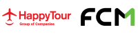 Happy tour group