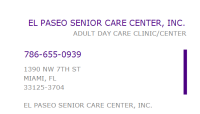 El paseo senior care center