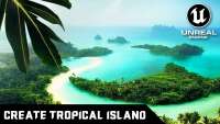 Unreal island