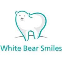 White bear smiles