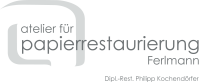 Atelier für papierrestaurierung