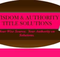 Wisdom & authority title solutions llc