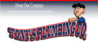 Tony's plumbing co.