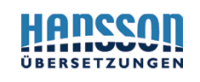 Hansson übersetzungen gmbh