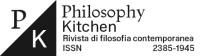 Philosophy kitchen - rivista di filosofia contemporanea