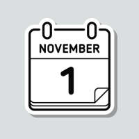 November 1