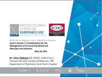 British columbia centre on substance use