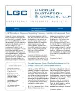 Lincoln gustafson & cercos