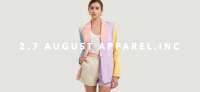 2.7 august apparel, inc.