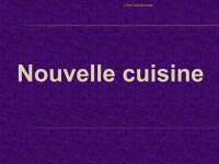 Nouvelle cuisine